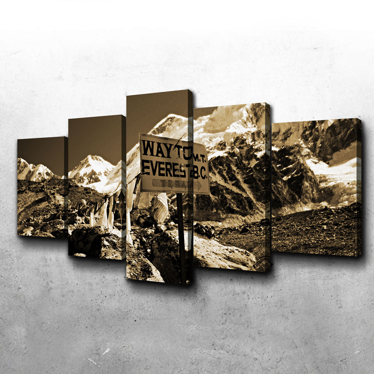 Stunning Everest Base Camp Wall Art for Your Home Decor