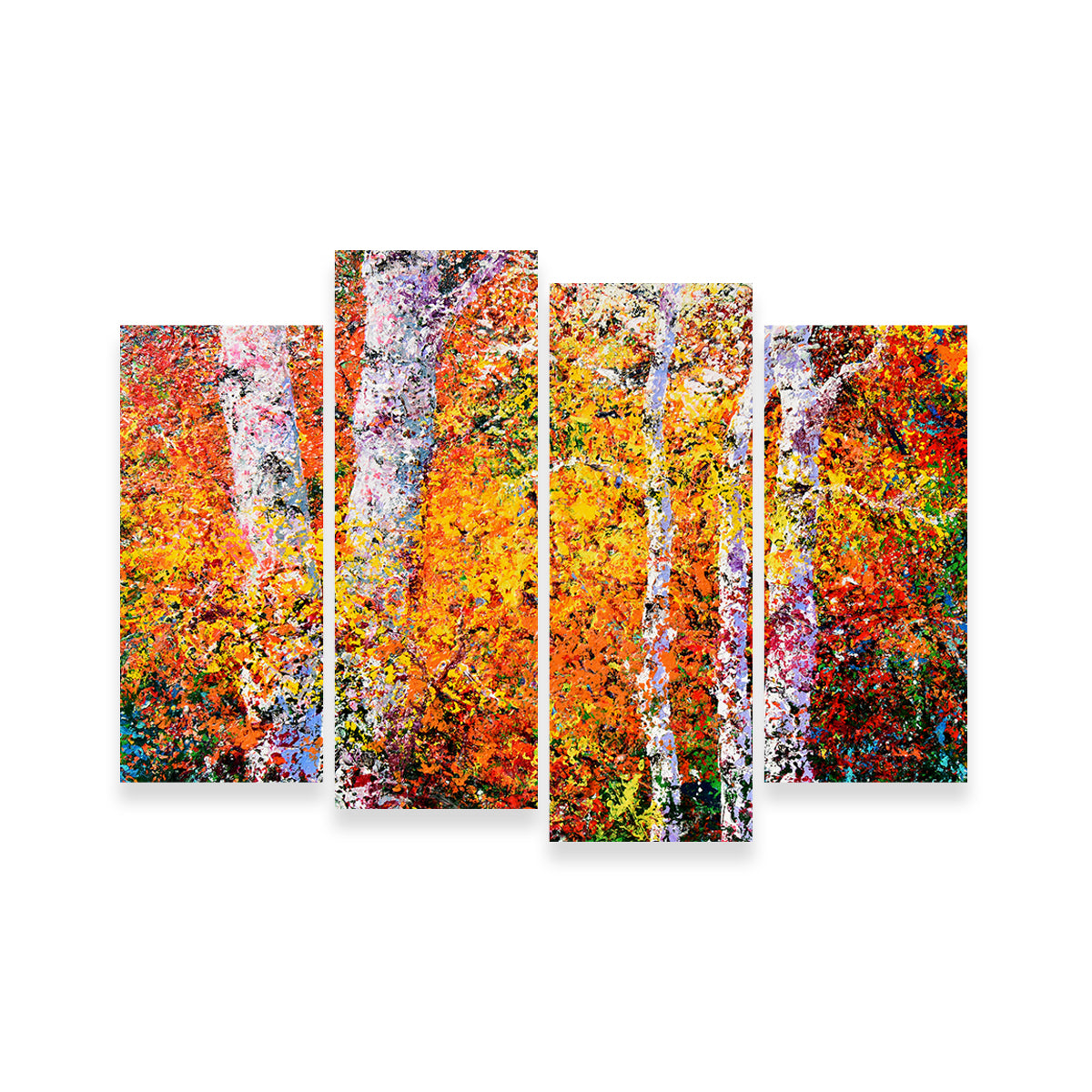 Vibrant Strength Amongst Colors Wall Art - A Stunning Decor Piece