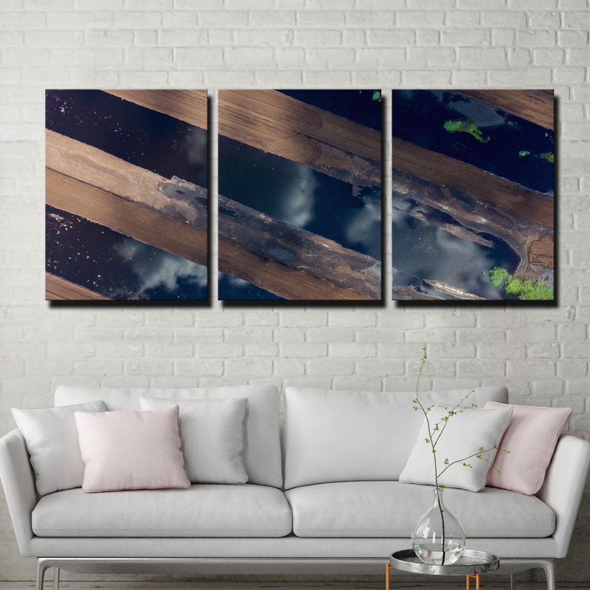Exquisite Water and Dirt Wall Art by Karolis Janulis