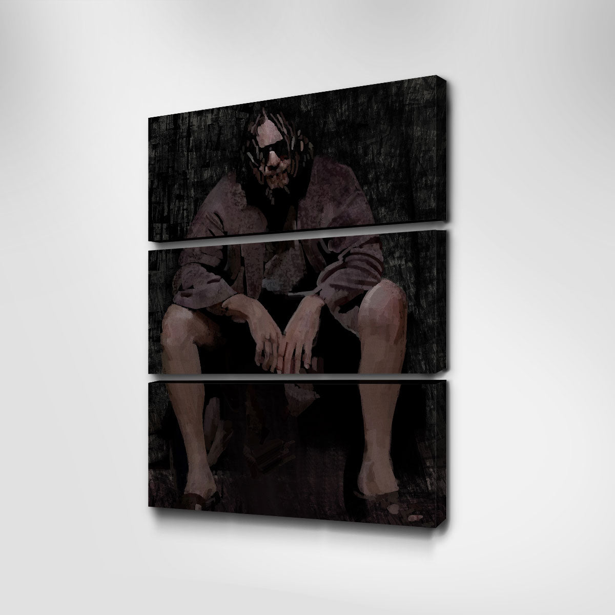Stylish Toilet Dude Wall Art by Andy Brackpool