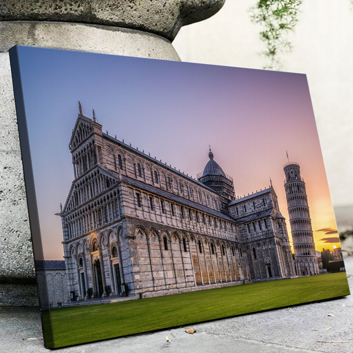 Stunning Leaning Tower of Pisa Wall Art for Home Decor