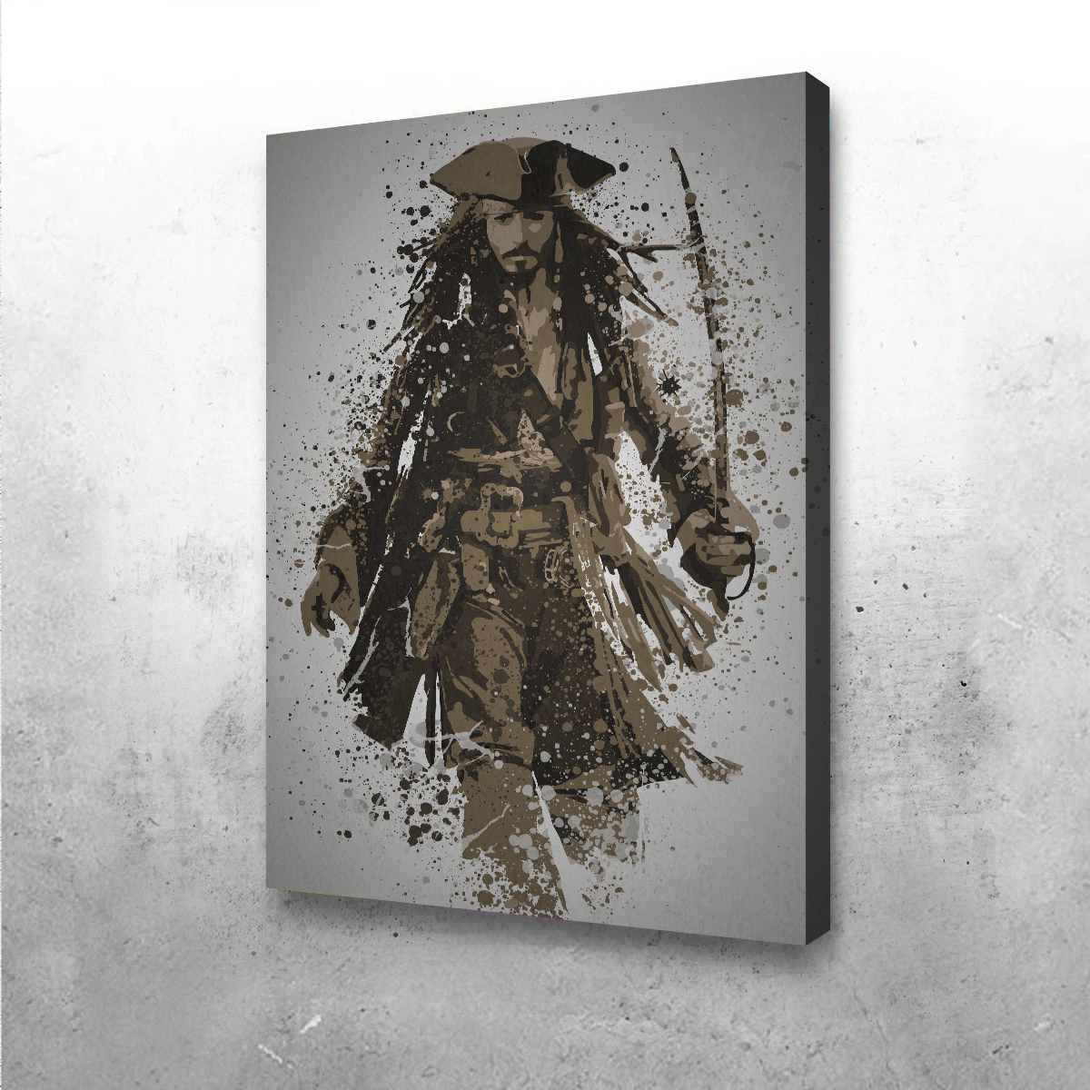 Where's The Rum Gone Wall Art - Stunning Museum-Quality Canvas Decor