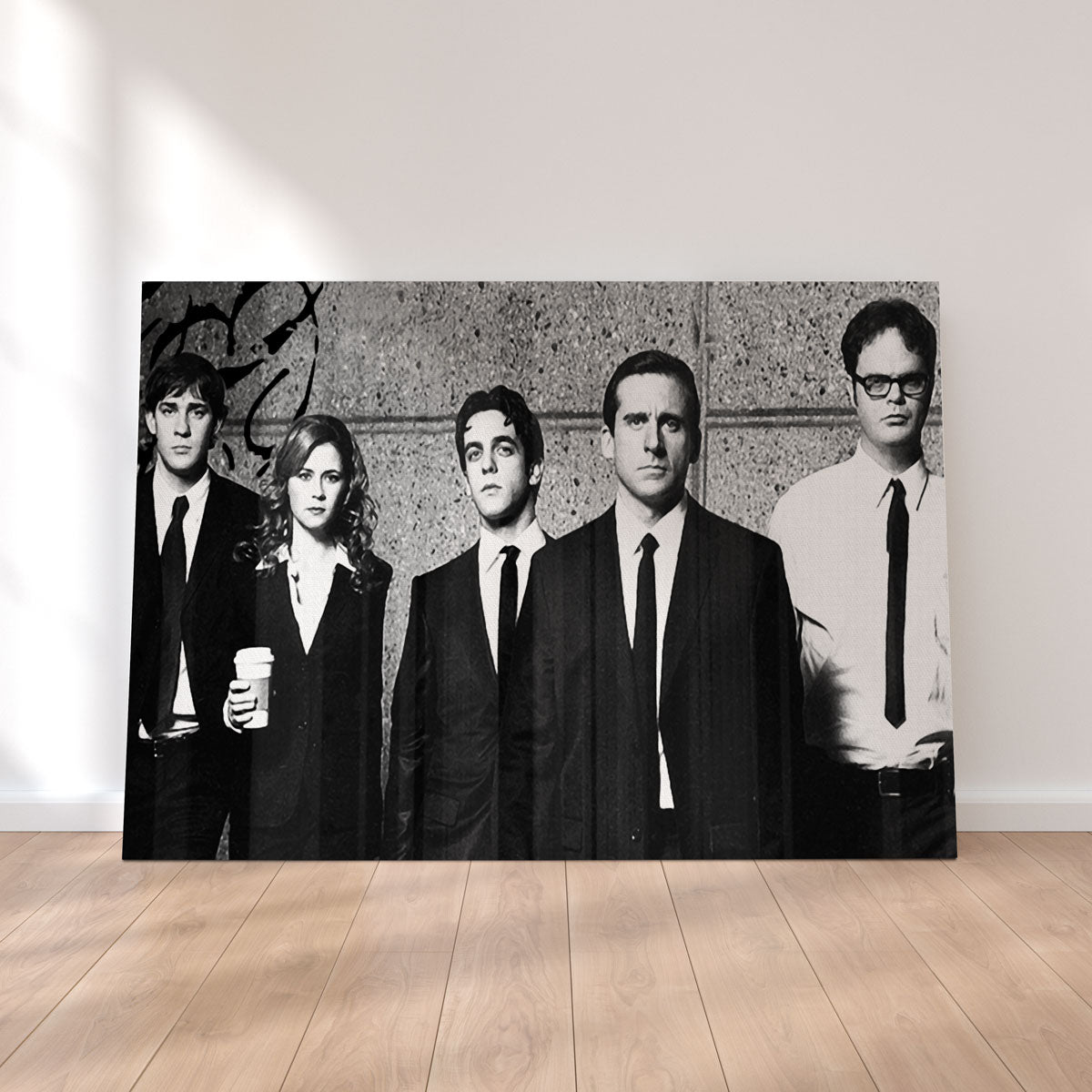 Stylish Office Wall Art with Sustainable Pine Frames