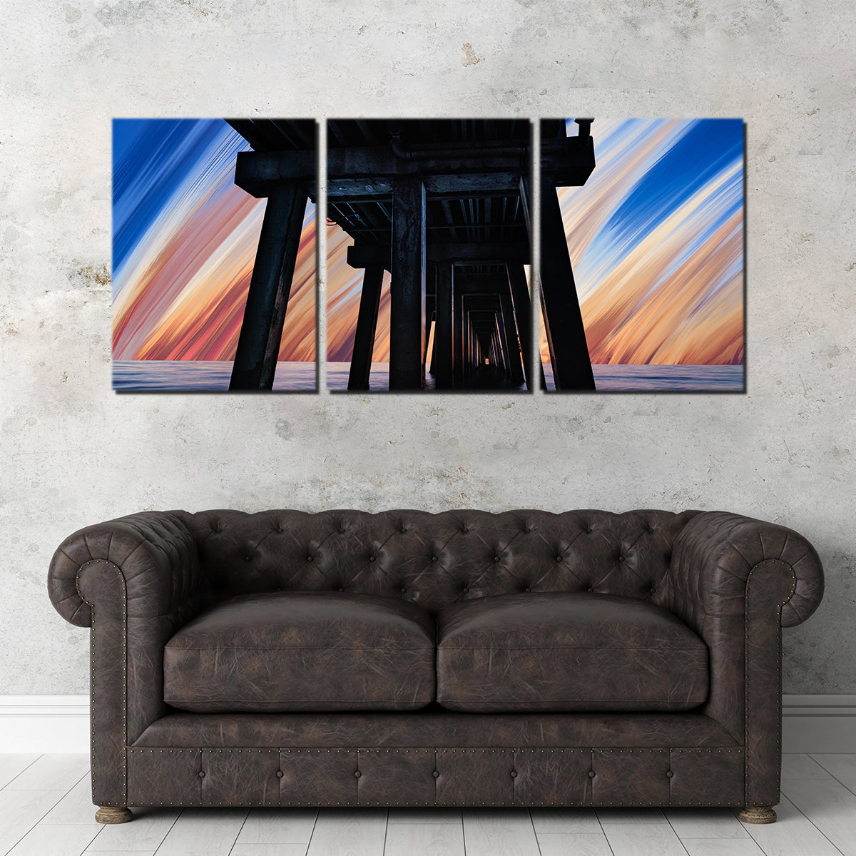 Stunning Under the Pier Wall Art by Eileen Rollin