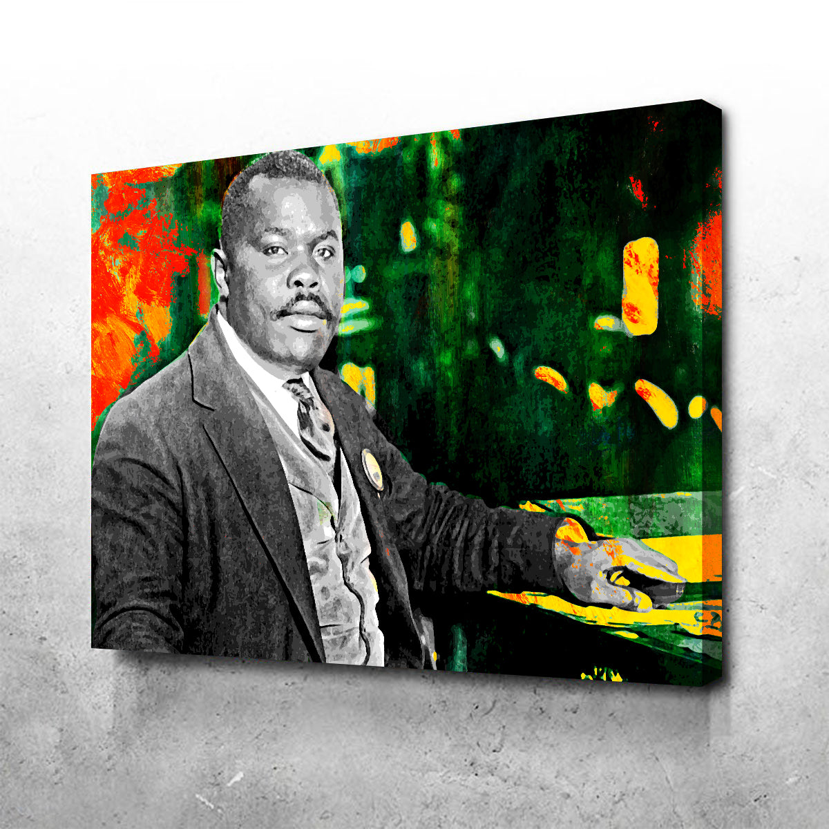 Marcus Garvey Inspiring Wall Art - Museum Quality Canvas Prints