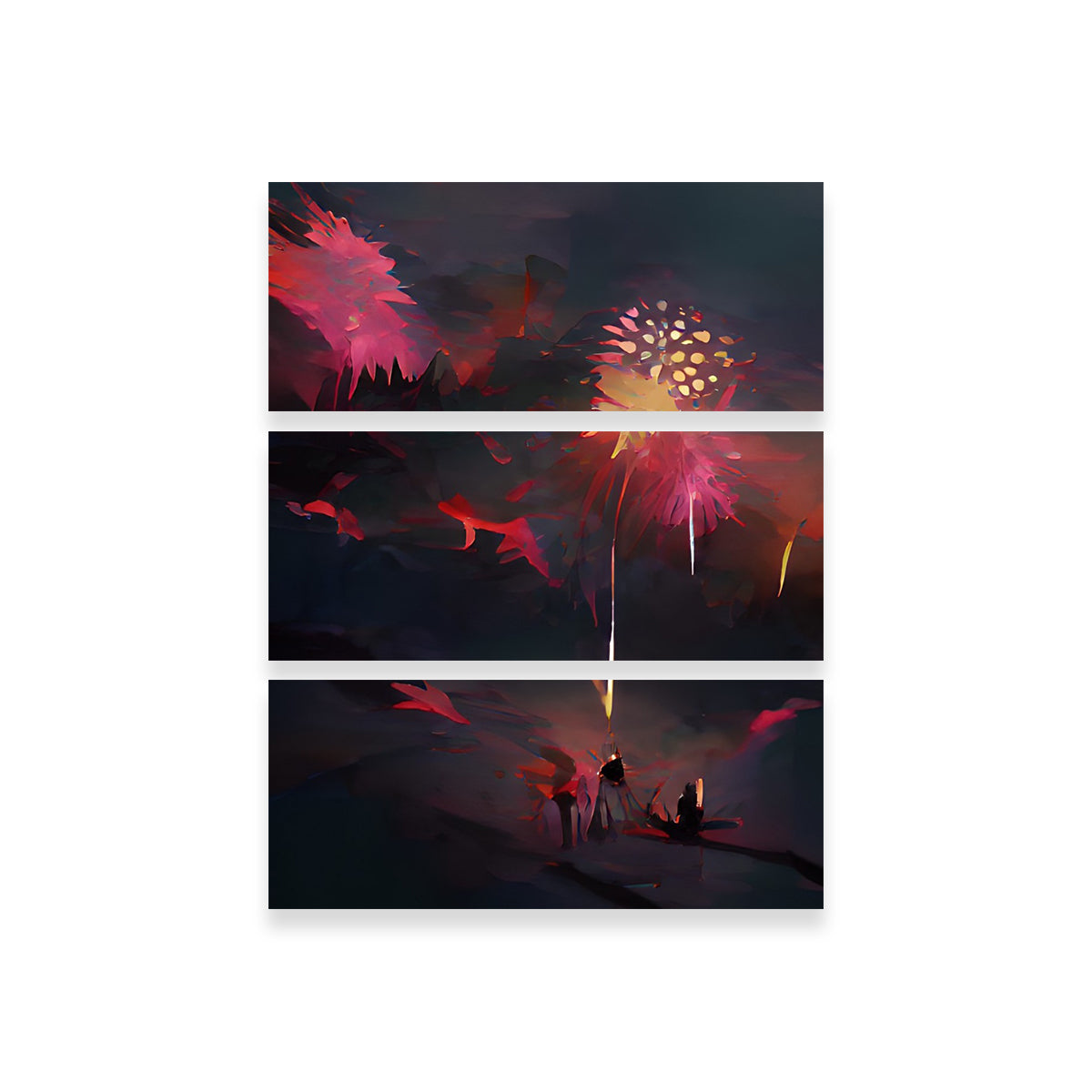 Stunning Fireworks Wall Art by Gabriel Ritcey