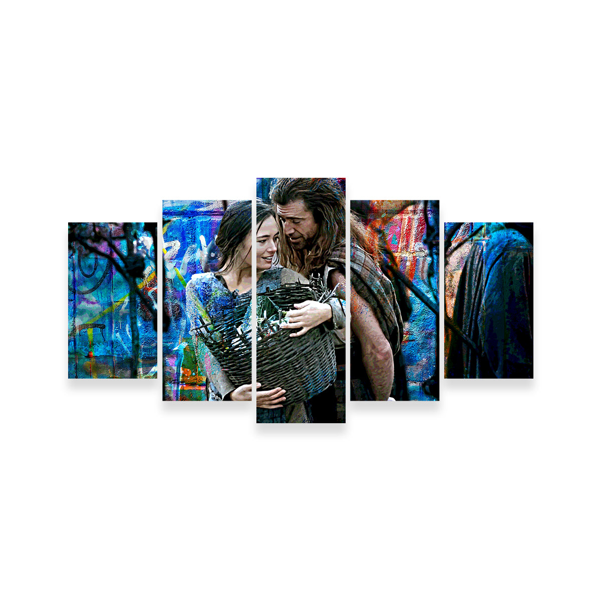 Exquisite Murron and Wallace Kiln - Dried Pine Wood Canvas Prints