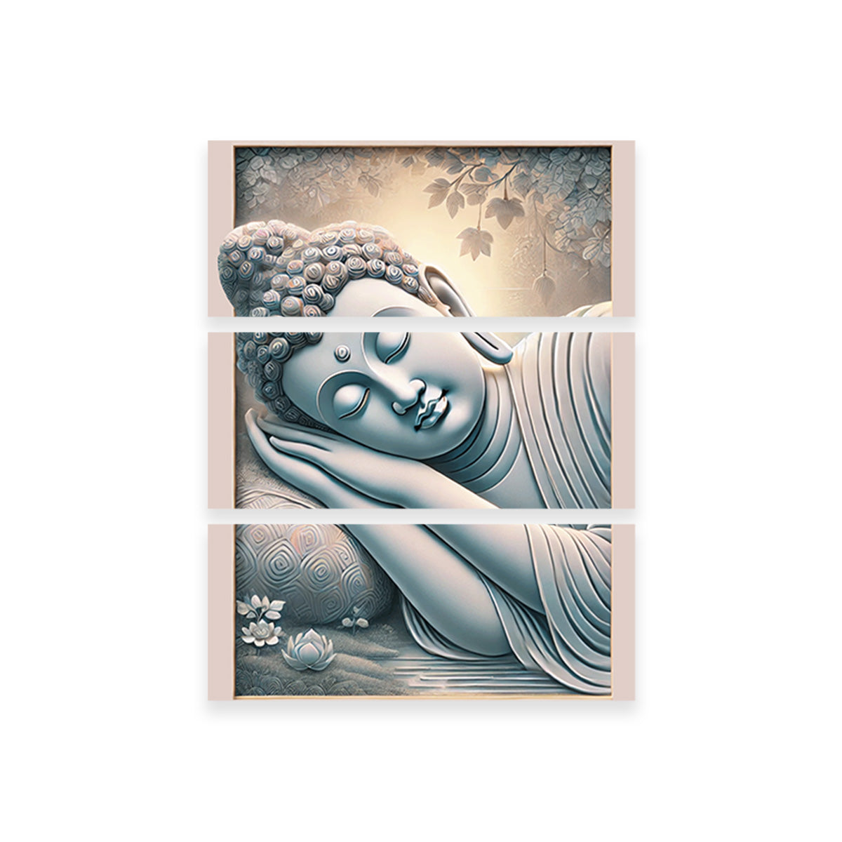 Exquisite Buddha Sleeping Wall Art