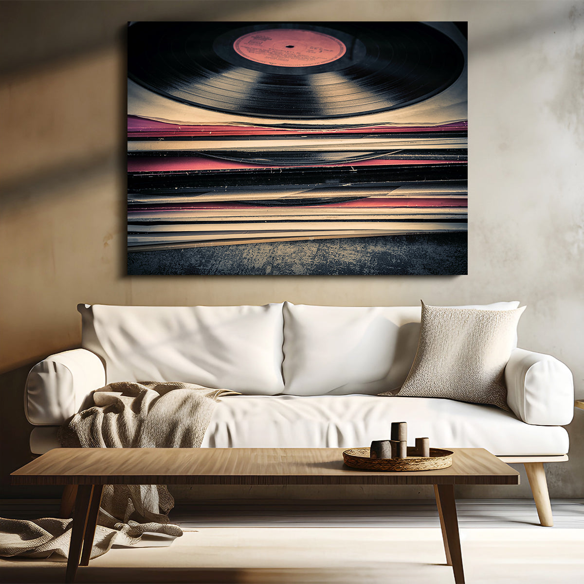 High - Quality Vinyl Records with Museum - Grade Canvas