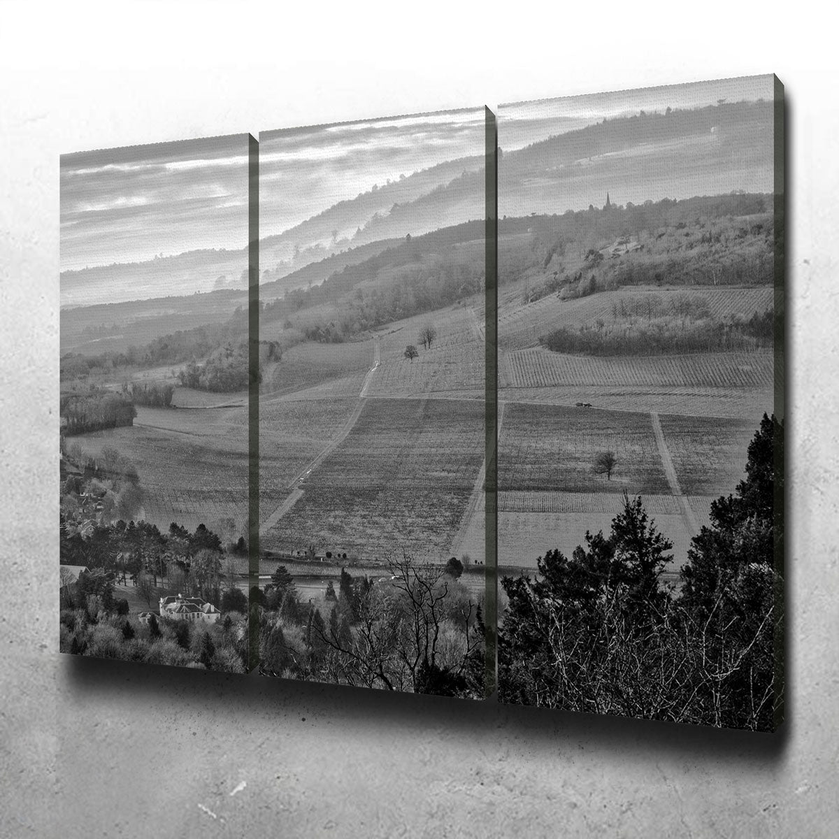 Stunning Moody Hills Wall Art by Mike Cotton