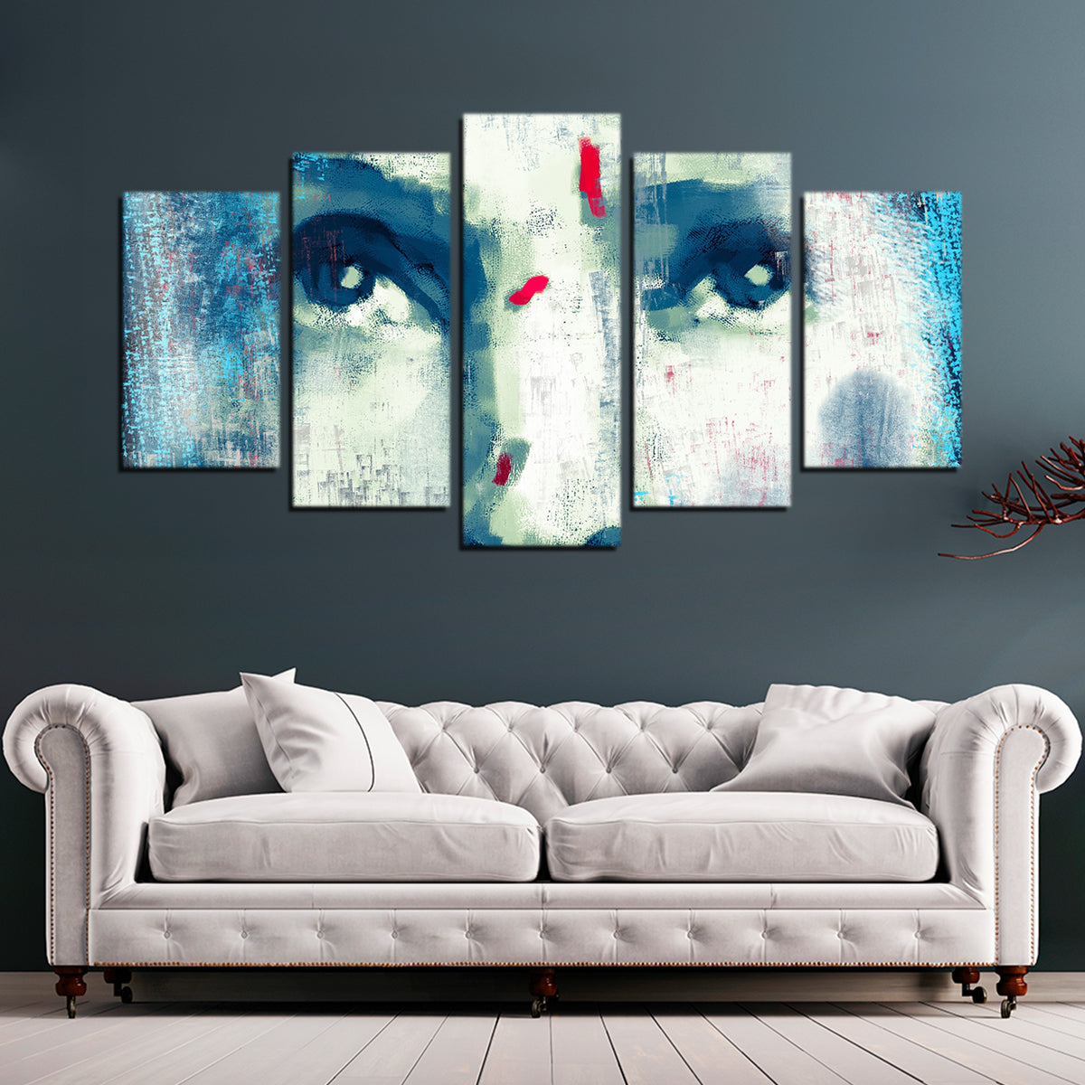 Stunning Brides Eyes Wall Art by Andy Brackpool
