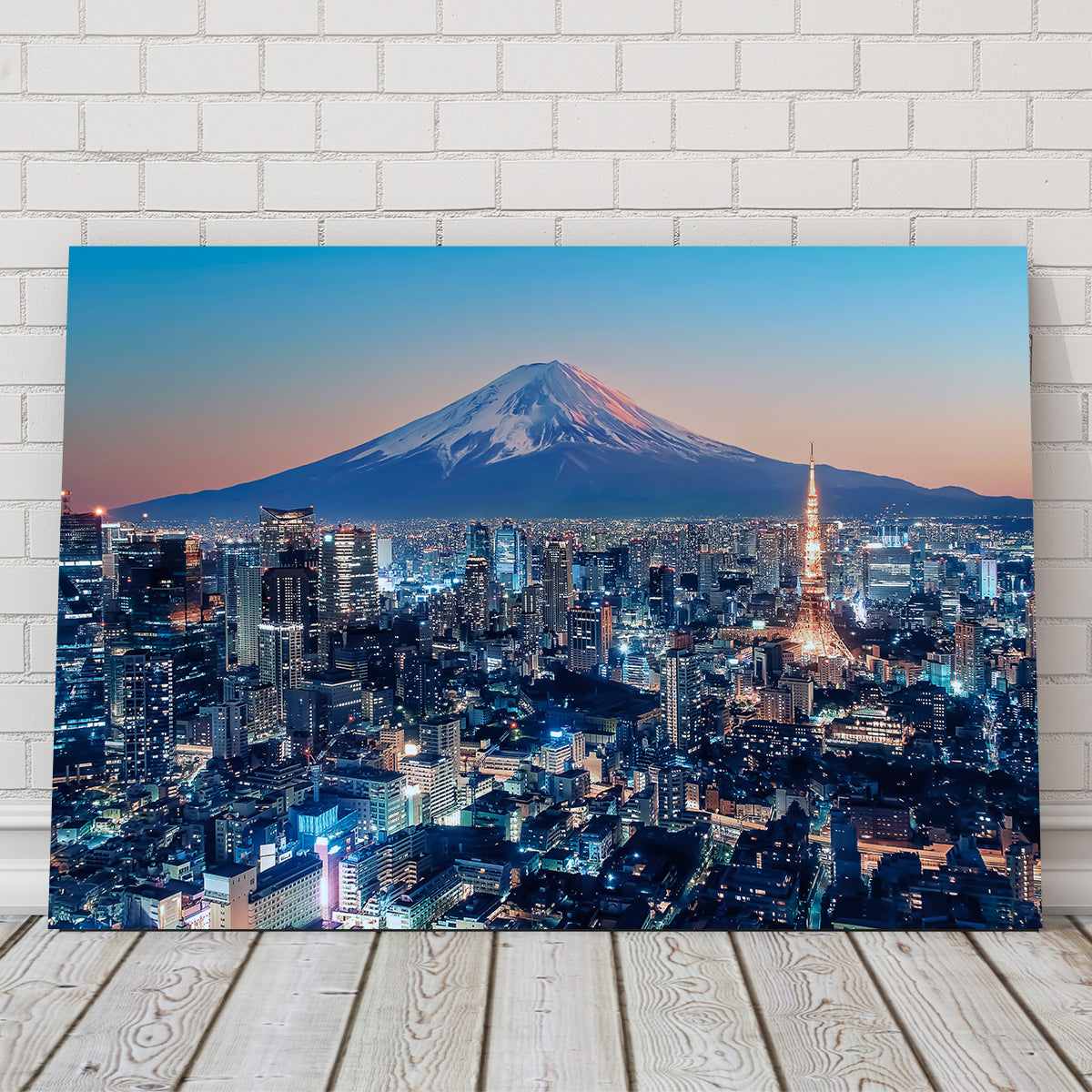 Stunning Tokyo City Wall Art by Manjik Pictures