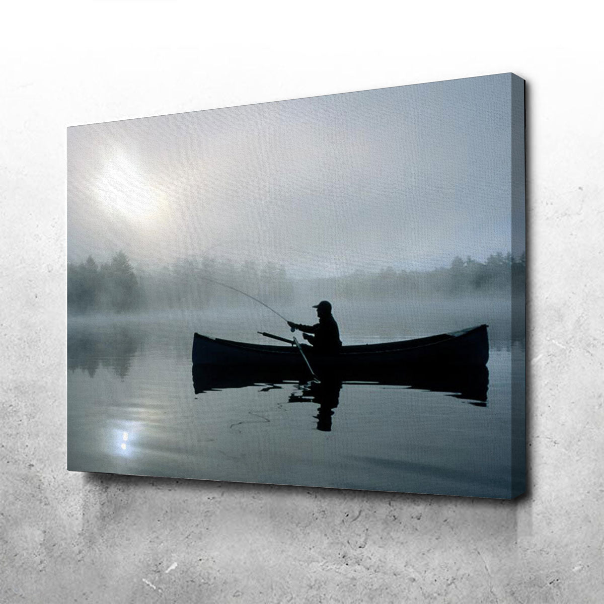Stunning Fishing Boat Canvas Wall Art for Home Decor