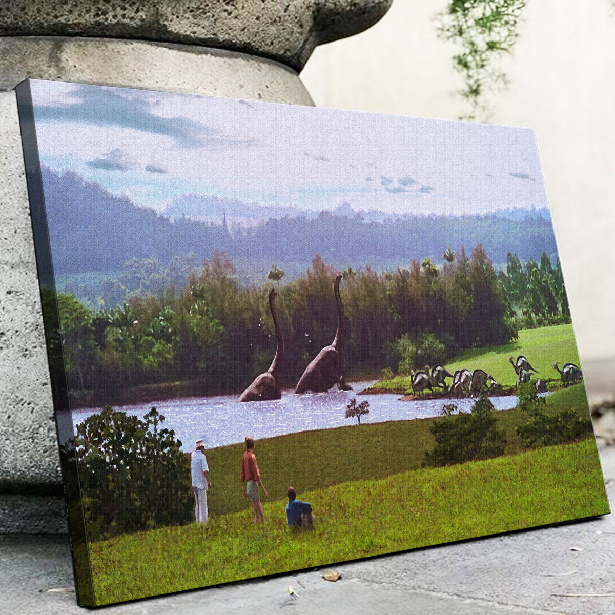 Exclusive Jurassic Park Welcome Wall Art for Home Decor