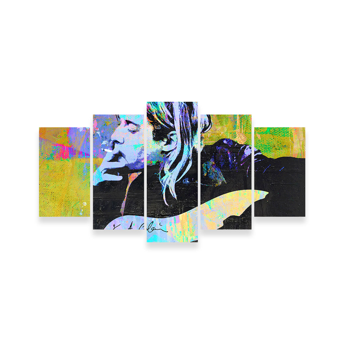 Stunning Kurt Cobain Wall Art by Stephen Chambers