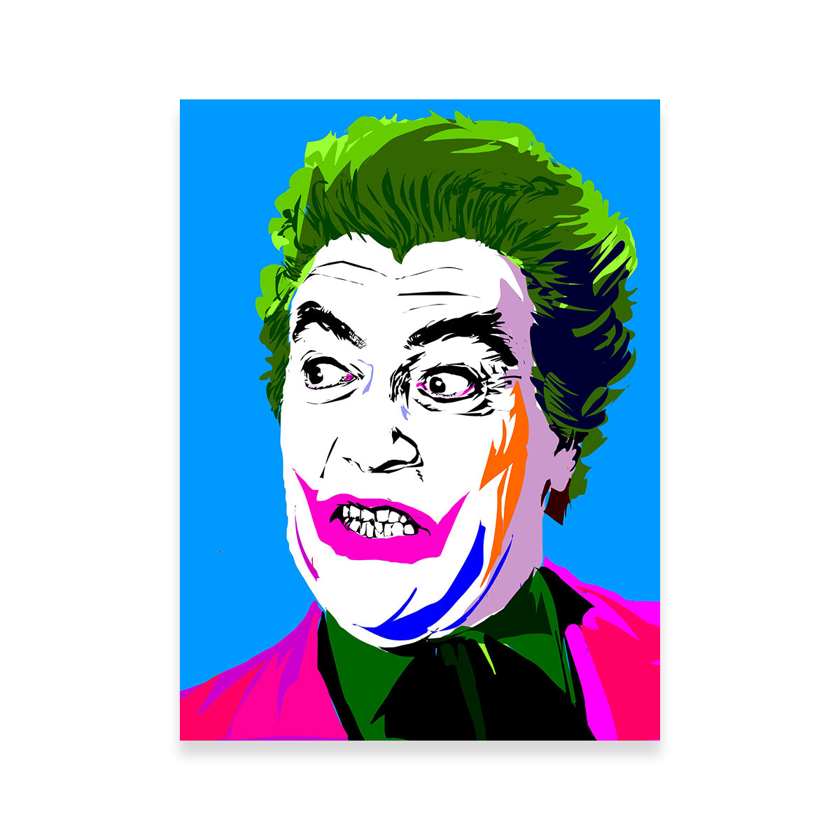 Classic Joker Wall Art - Museum-Quality Decor