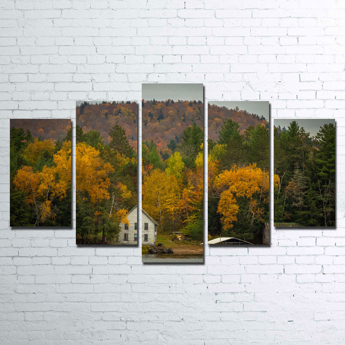 Stunning Fall in the Adirondacks Wall Art by Dennis Maida