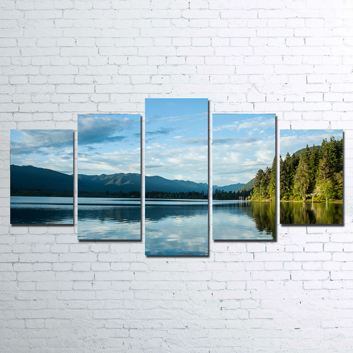 Stunning Lake Quinault Wall Art by Kyle Sherry