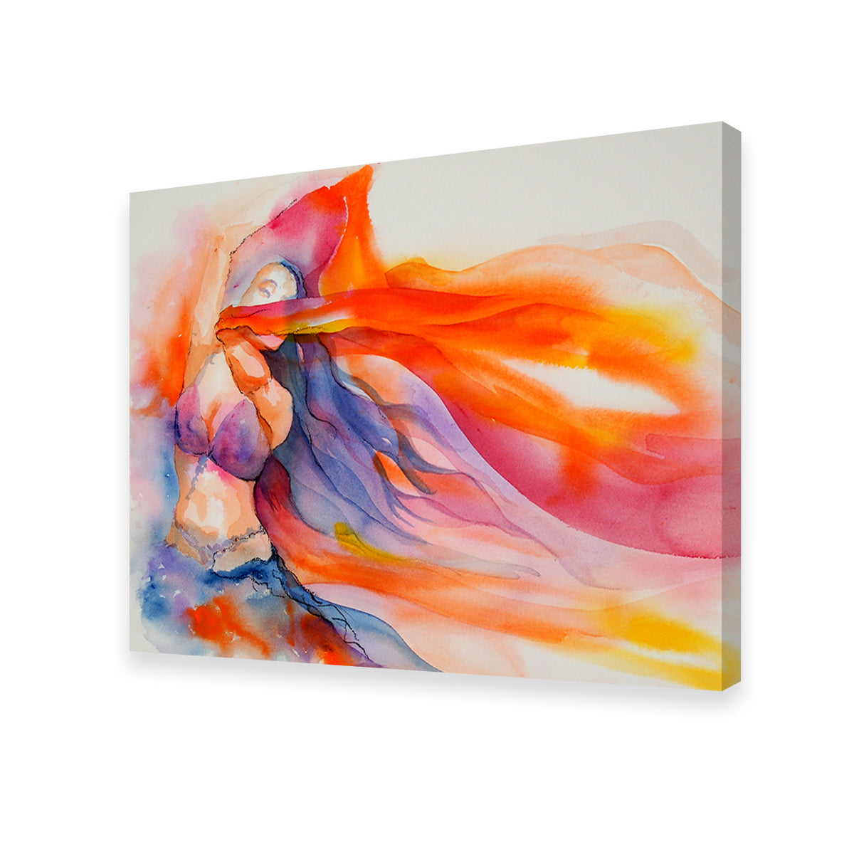Exquisite Veil Swirl Wall Art by Gerry Segismundo