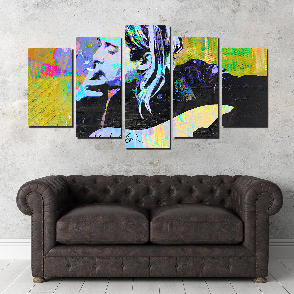 Stunning Kurt Cobain Wall Art by Stephen Chambers