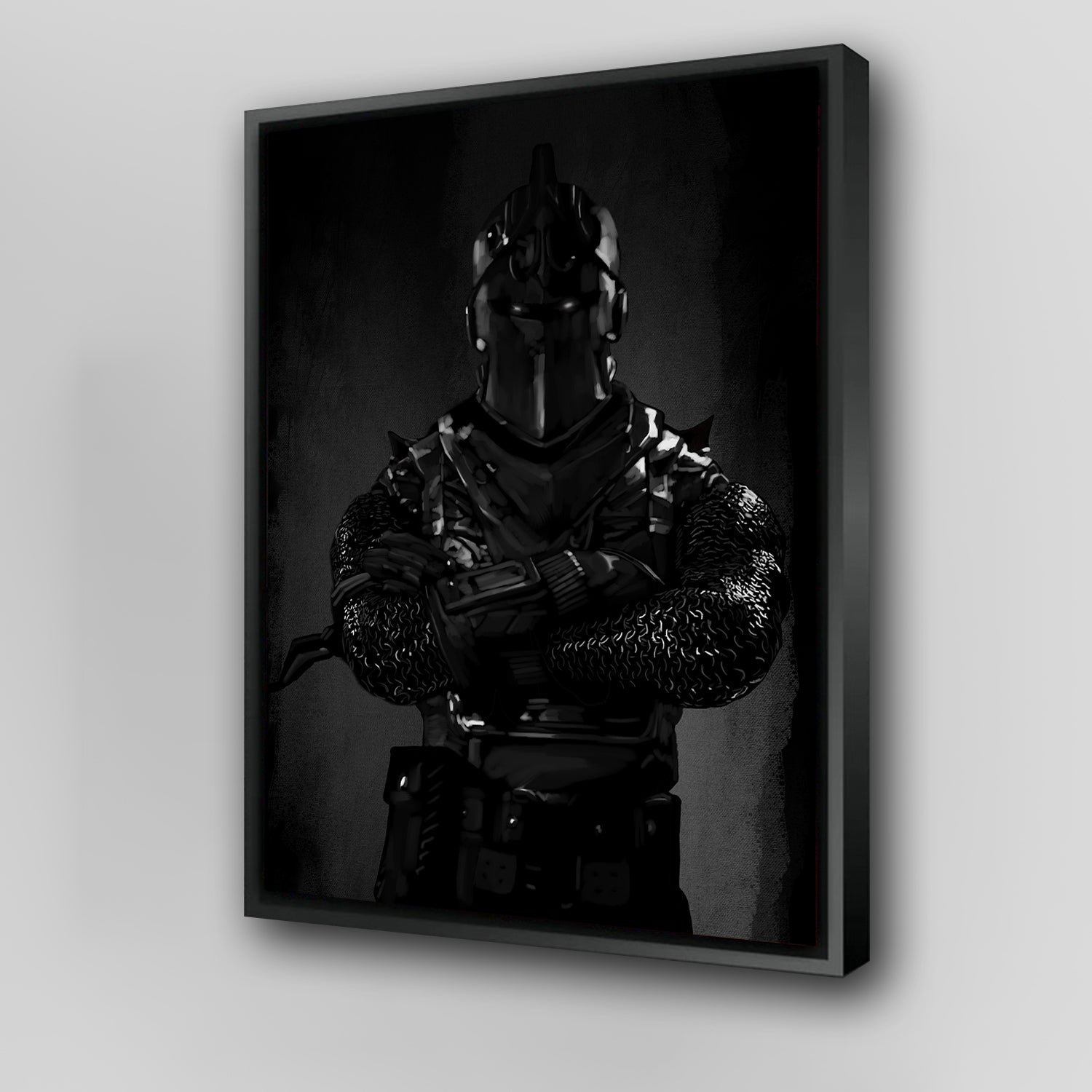 Stunning Knight Character Wall Art by Andy Brackpool