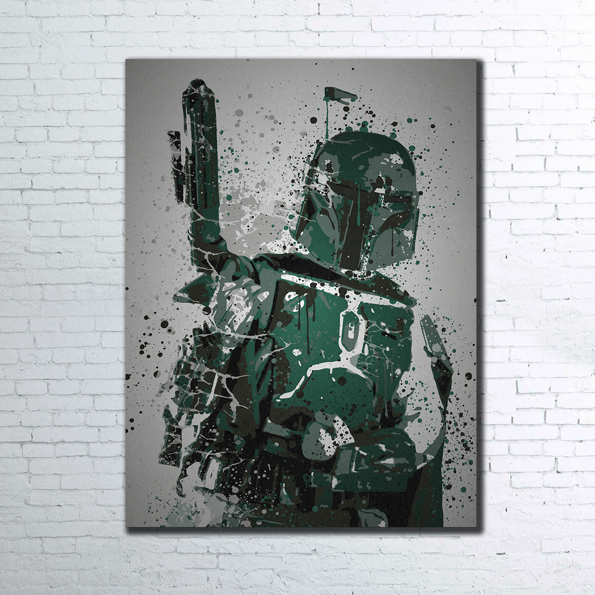 Exclusive Bounty Hunter Wall Art by TM Creative Design