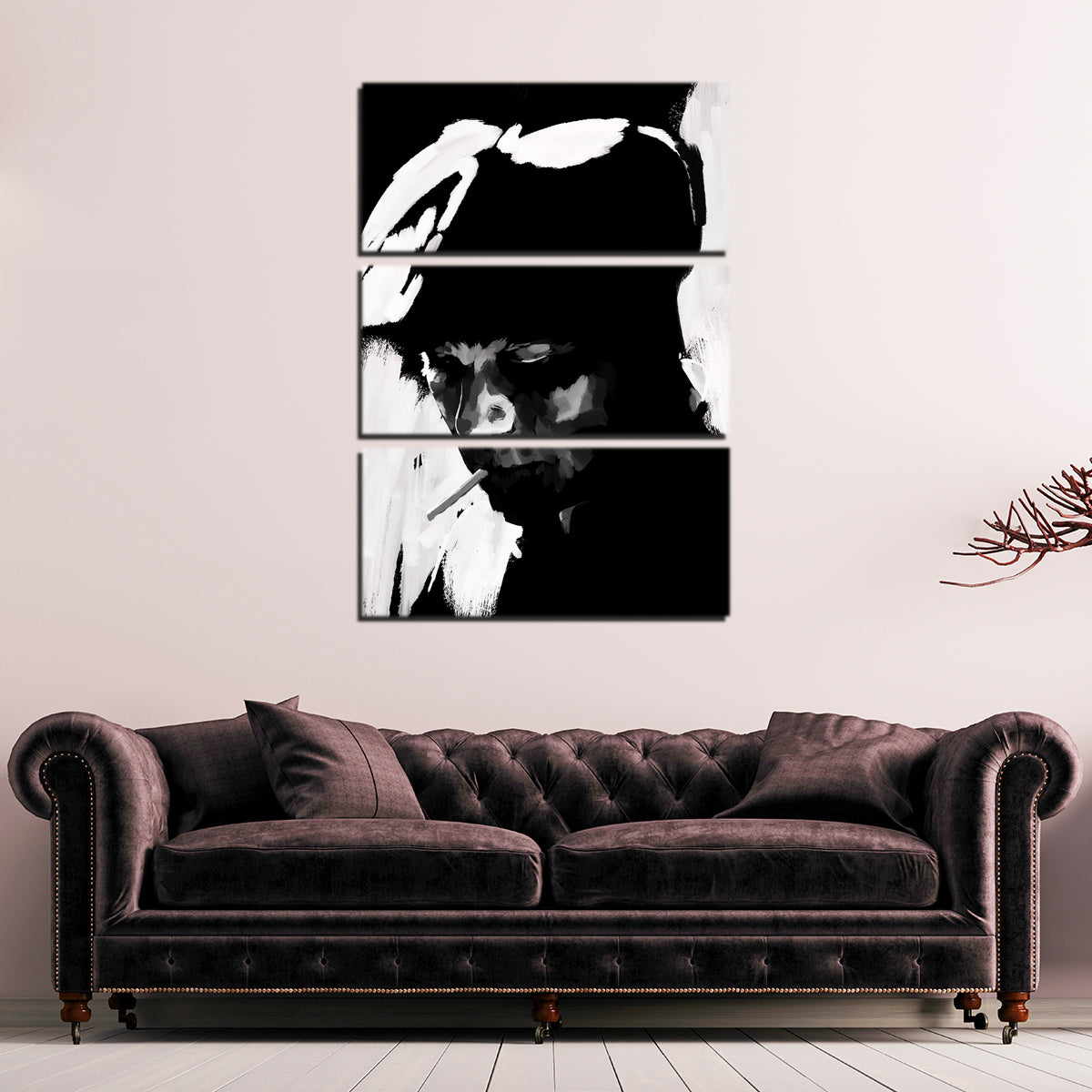 Stunning Tommy Portrait Wall Art by Andy Brackpool