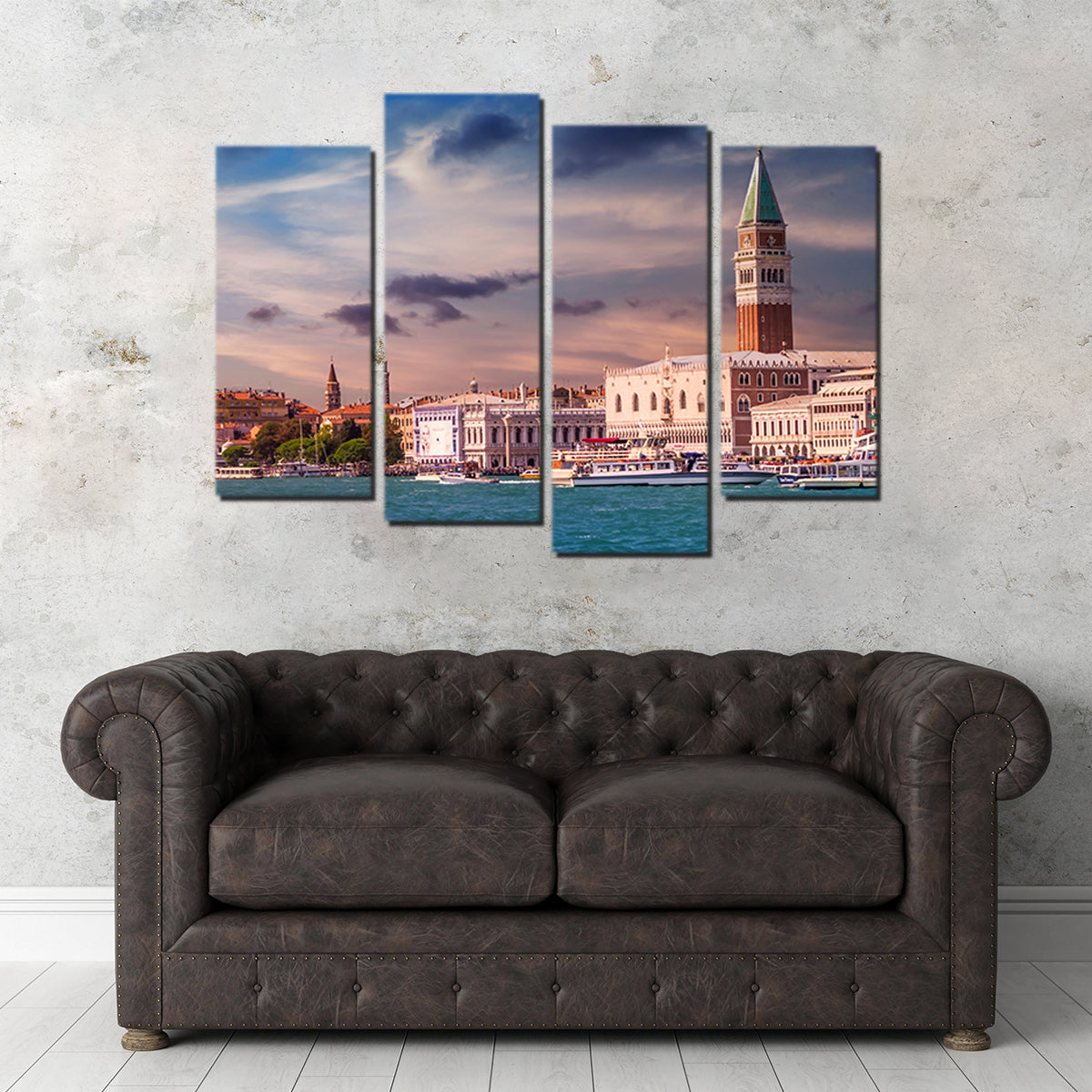Stunning Venice Panorama Wall Art by Melanie Viola