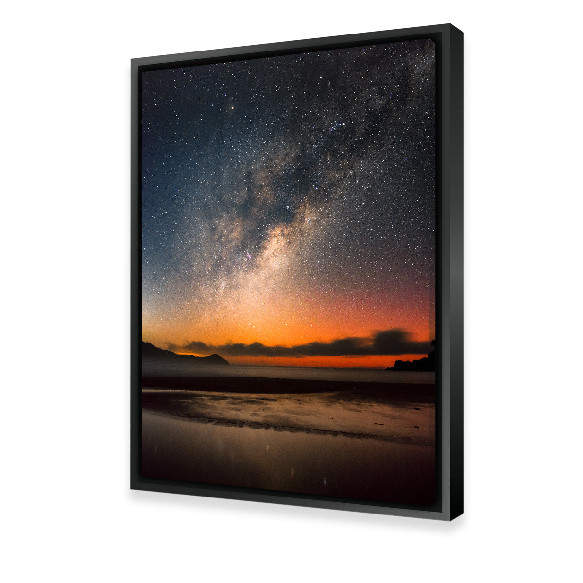 Exquisite The Sea & Milky Way Wall Art by Sofia Leite Fonseca