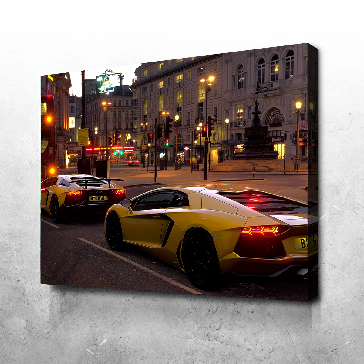Stunning Traffic Jam Wall Art by Vynton