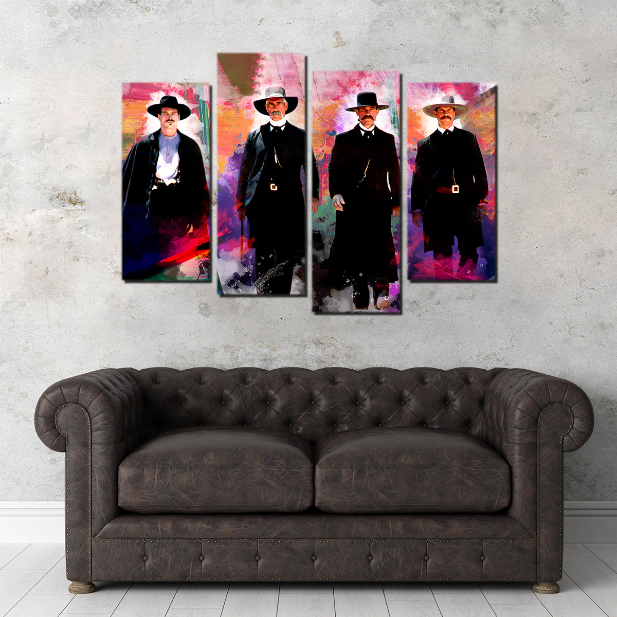 Tombstone Pastel Wall Art - Stunning Sustainable Decor
