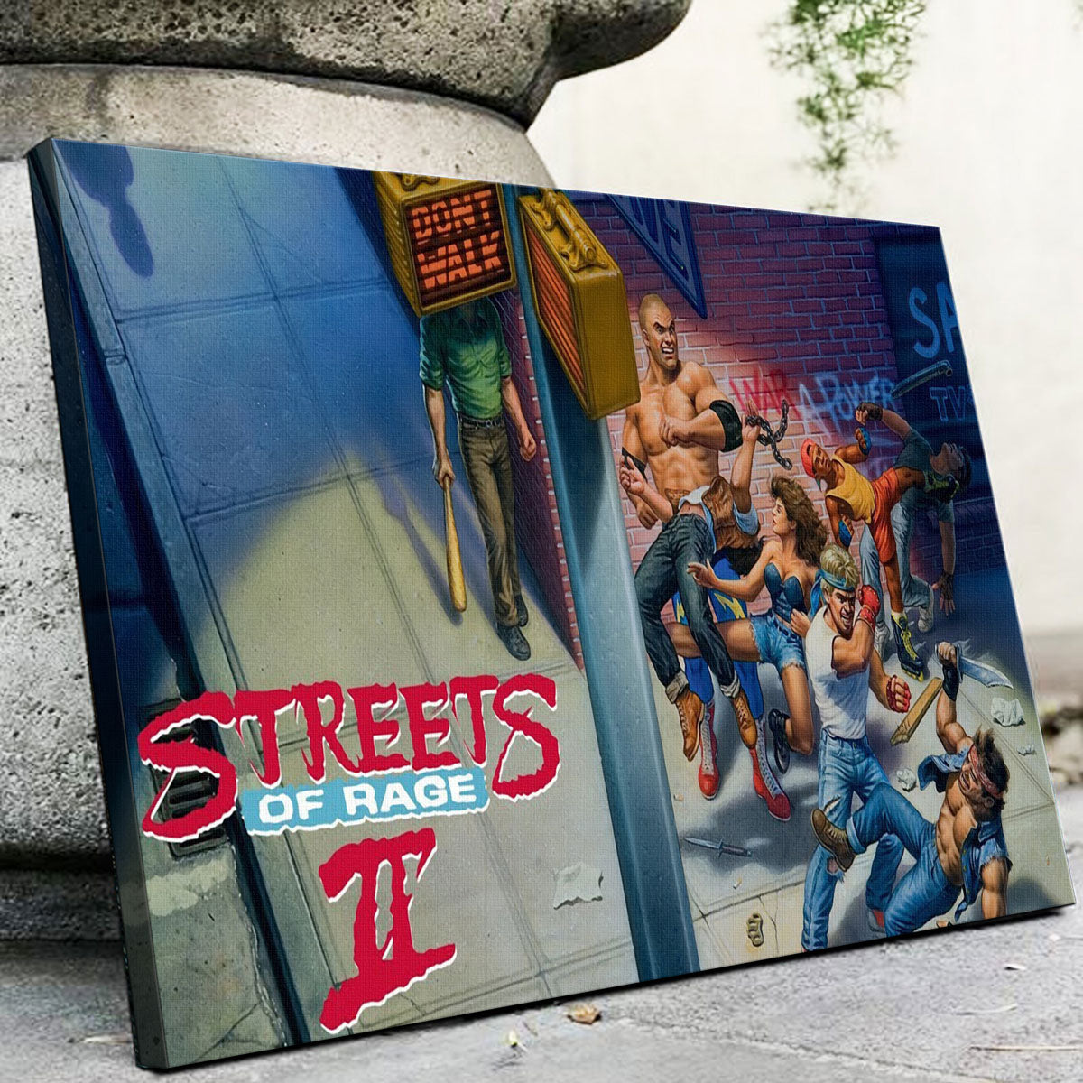 Stunning Streets of Rage 2 Wall Art for Gamers' Decor