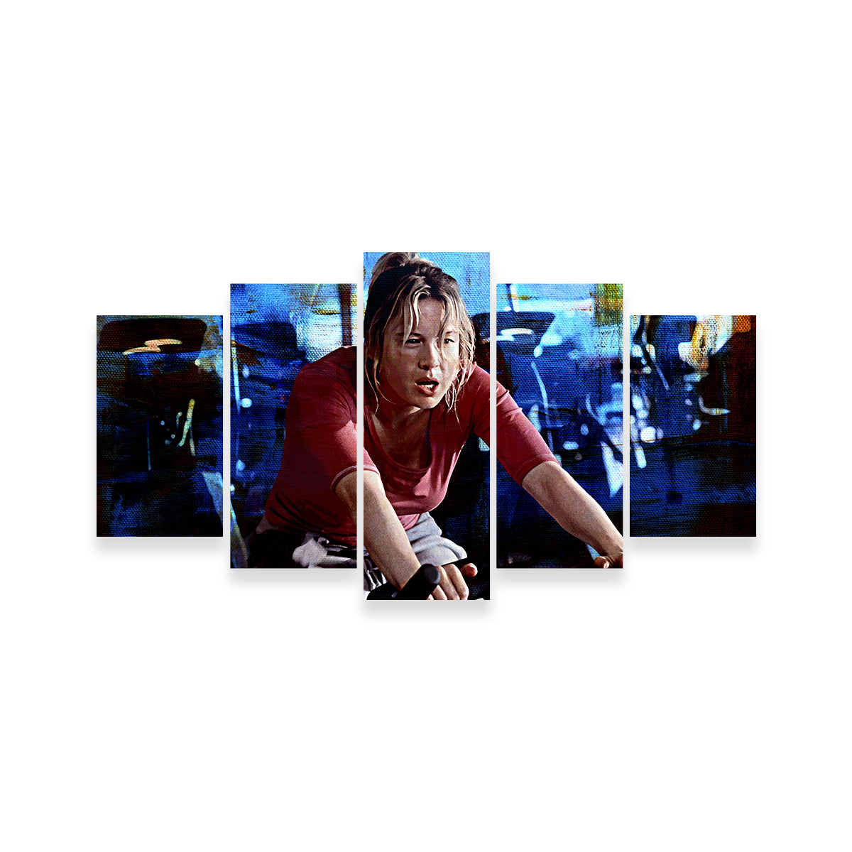 Bridget Jones Workout Inspiring Wall Art for Fitness Enthusiasts