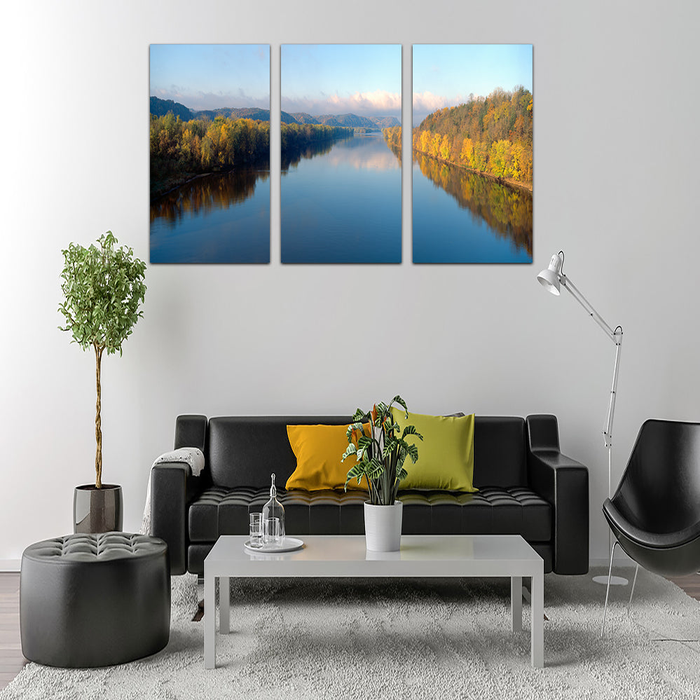 Exquisite Wisconsin River Wall Art - Handmade with Sustainable Pine