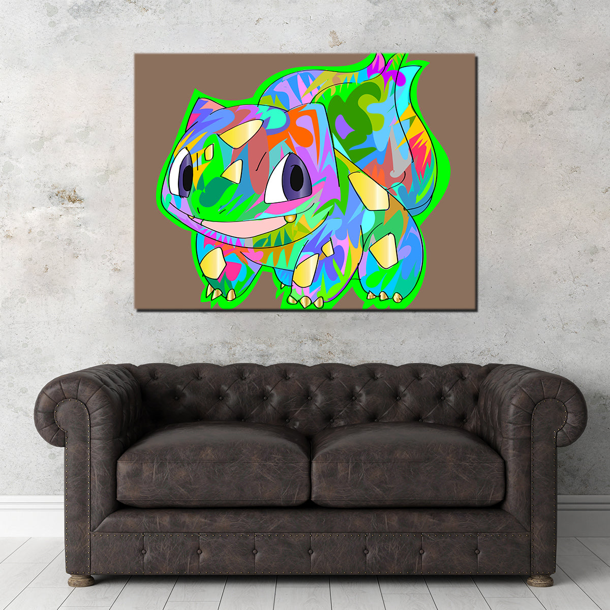 Bulbasaur Themed High - Quality Wall Art