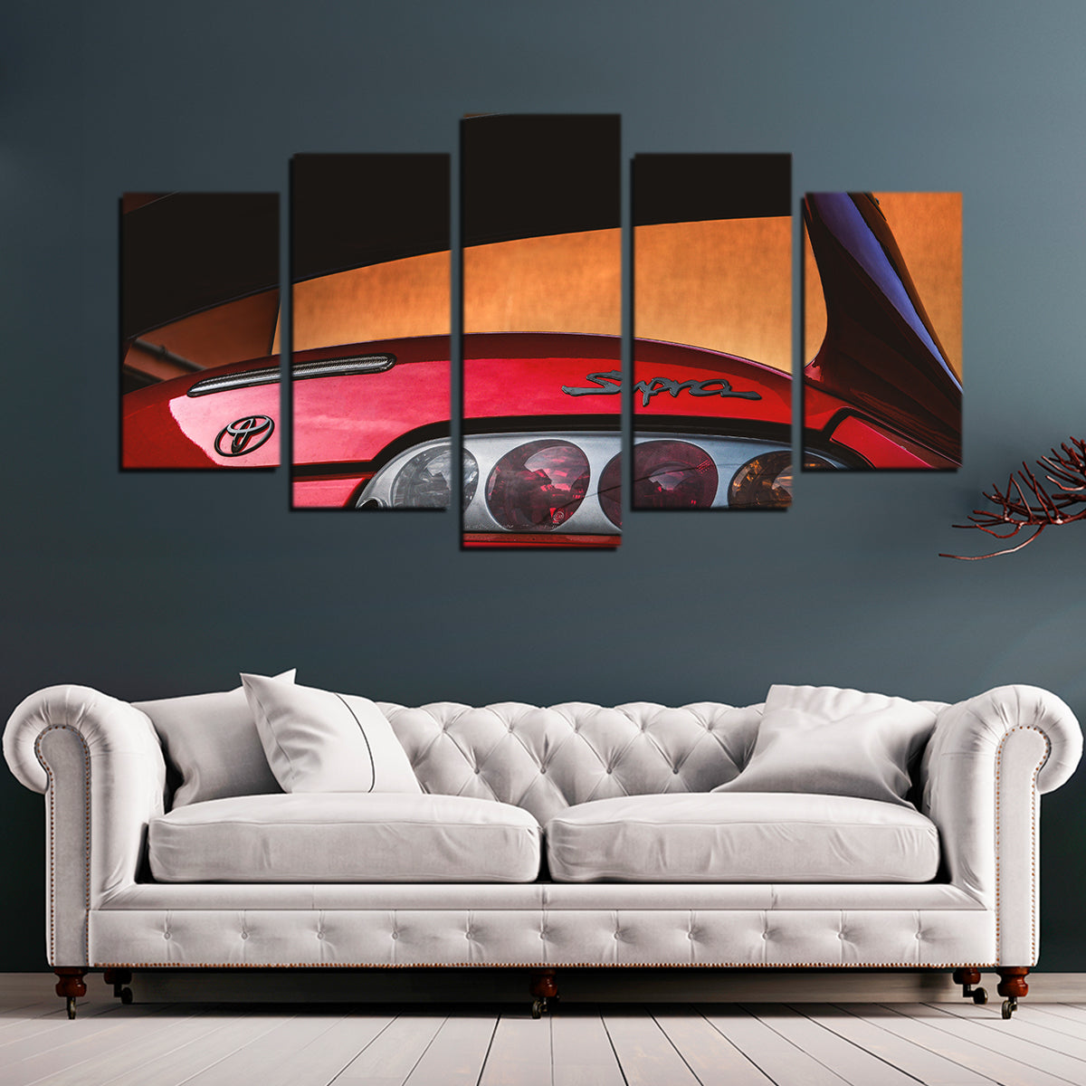 Stunning Toyota Supra 3 Wall Art by George Sorin