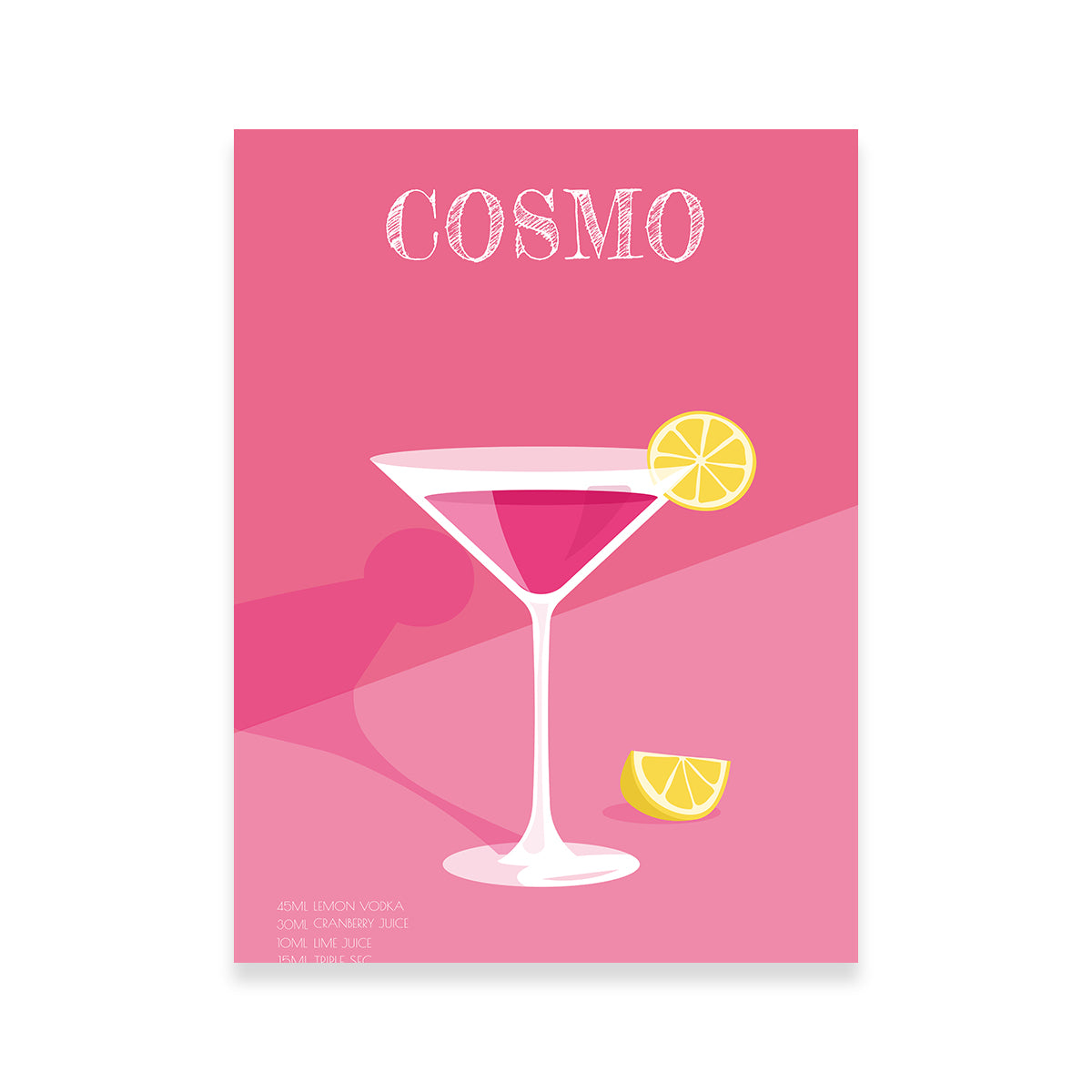 Stunning Cosmopolitan Wall Art by Groovy Vibe Studio