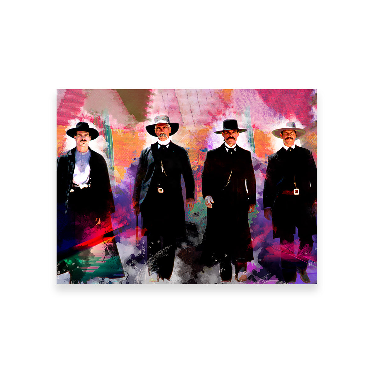 Tombstone Pastel Wall Art - Stunning Sustainable Decor