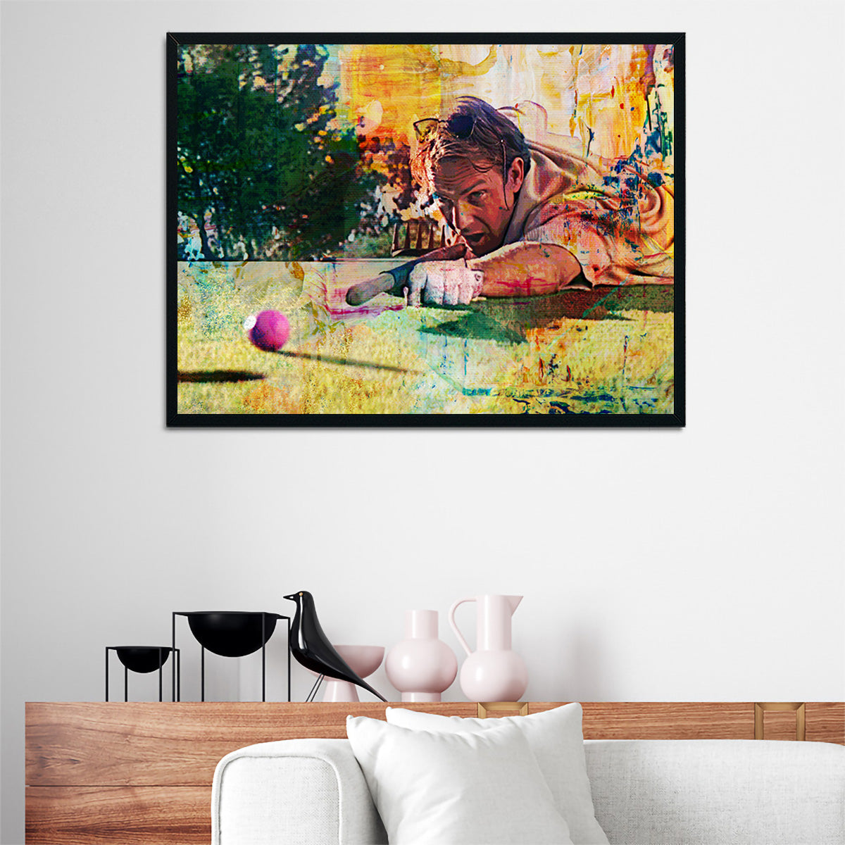 Exquisite Tin Cup Wall Art for Home Decor