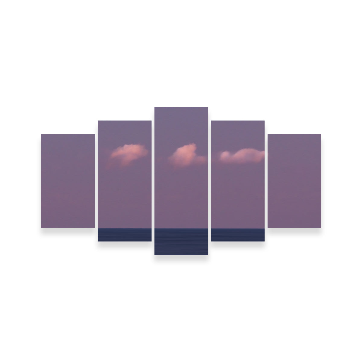 Exquisite Three-Ships Wall Art by Dennis Maida