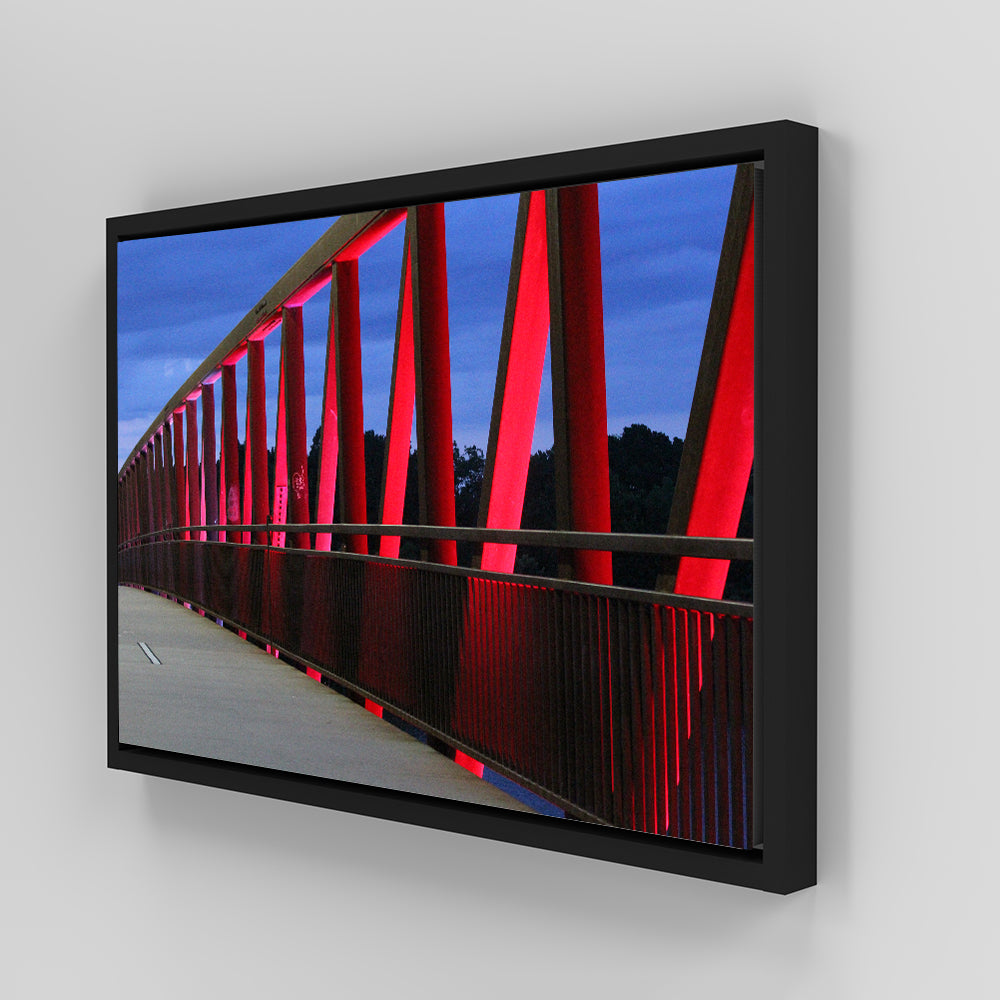 Stunning Two Rivers Park Bridge Wall Art for Your Home Decor