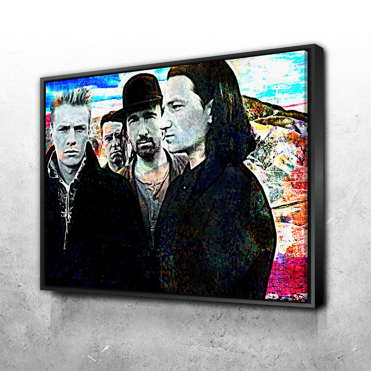 Stunning U2 Wall Art for Home Decor