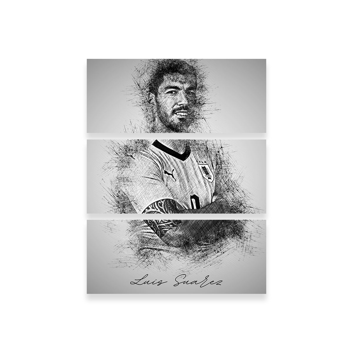 Stunning Luis Suárez Wall Art for Your Home Decor