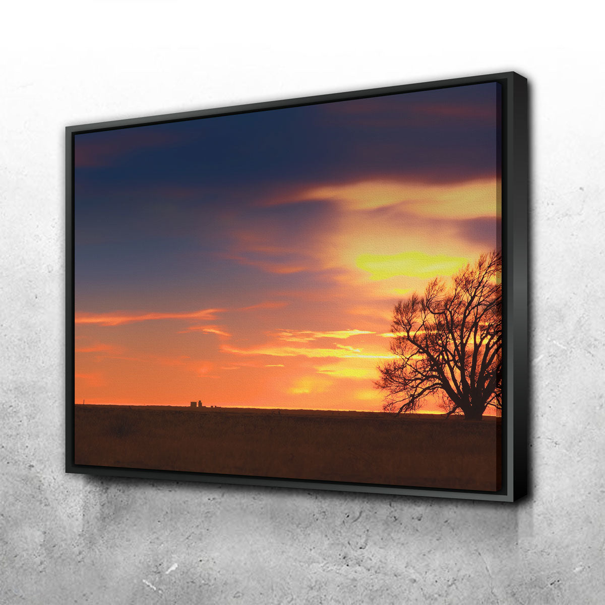 Stunning West Texas Sunset Wall Art for Your Home Decor