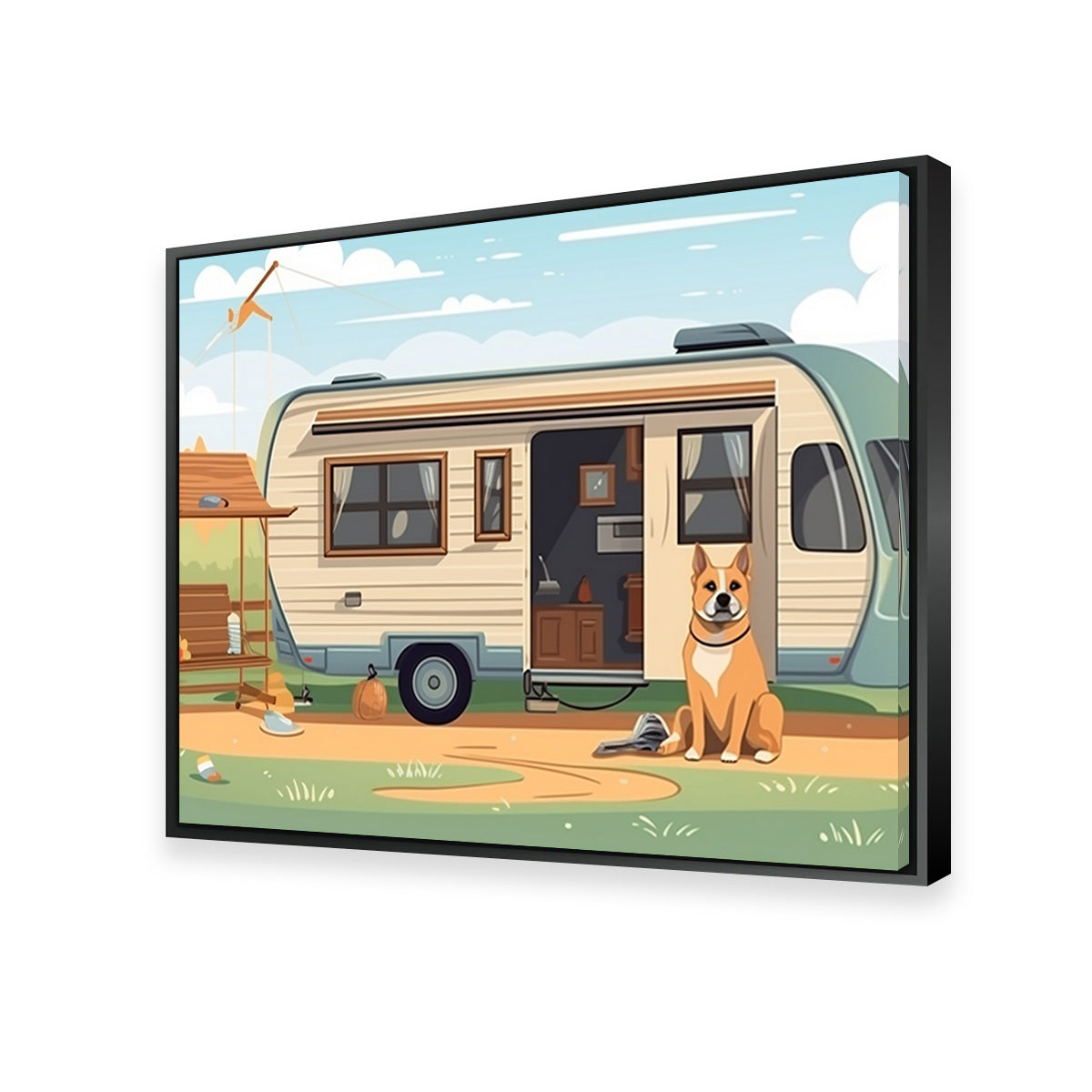 Stunning Vintage Mini Van Transport Wall Art for a Unique Home Decor