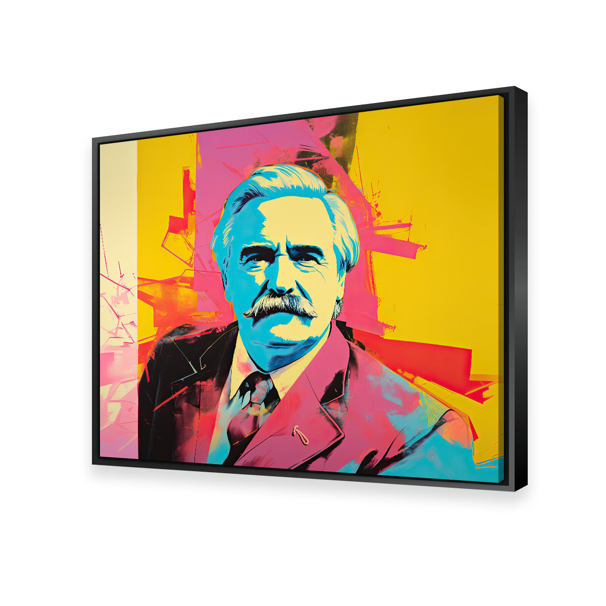 Lech Wałęsa - Stunning Warhol Style Wall Art for Your Home Decor