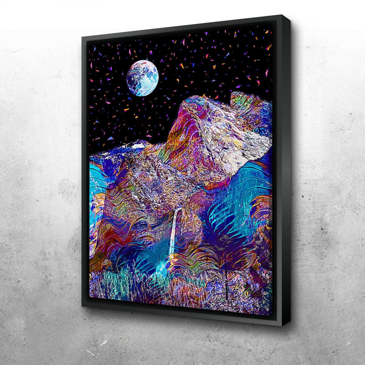 Stunning Moonscape 19 Wall Art by Gab Fernando