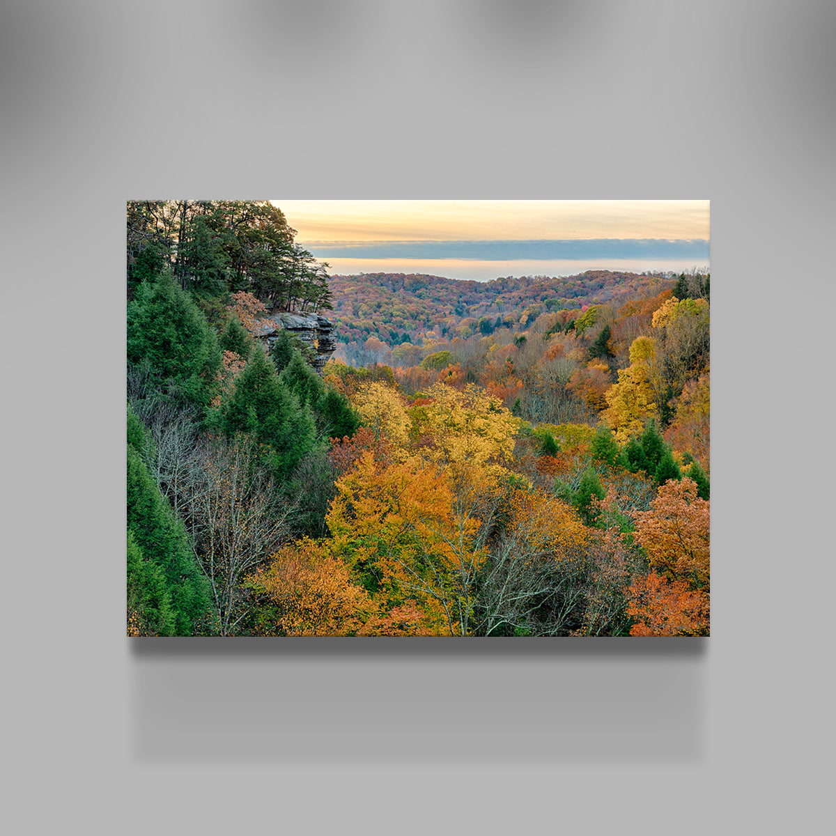 Conkle's Hollow State Nature Preserve Stunning Wall Art - Sustainable and Museum-Quality
