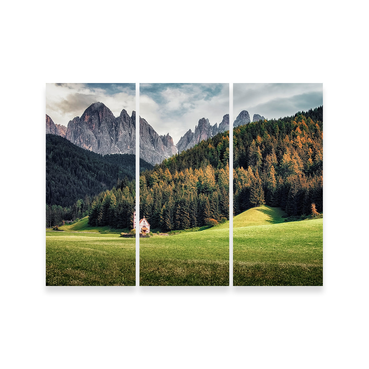 Exquisite Val Di Funes Wall Art by Manjik Pictures