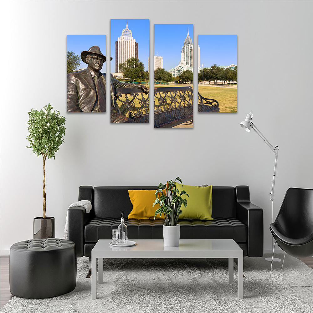 Exquisite Cooper Riverside Park Wall Art - Museum-Quality Canvas on Sustainable Pine Frames